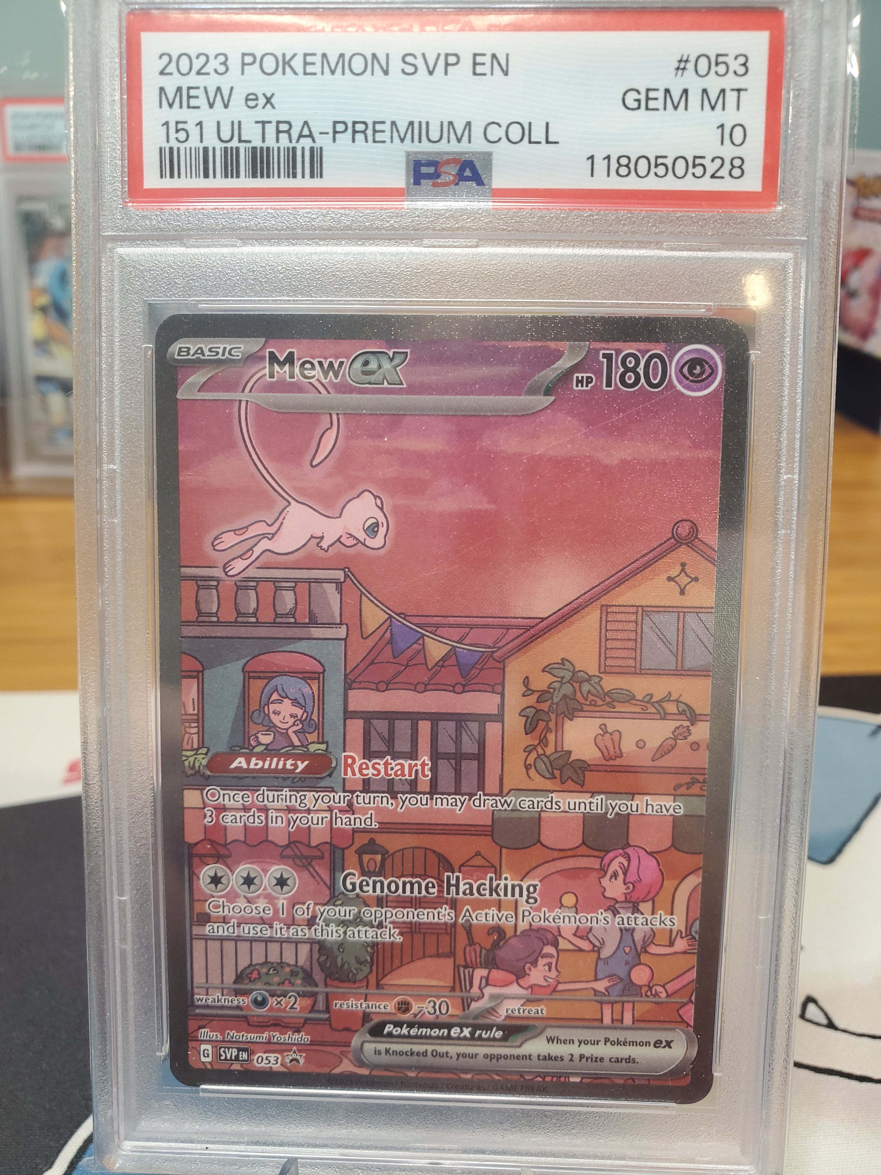 2023 Pokemon SVP EN Mew ex #053 PSA 10